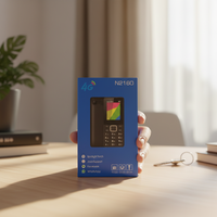 Teléfono Celular Clásico Simple y Súper Económico, Desbloqueado de Fábrica, Modelo 2160, 2026