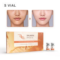 Ampoule de sérum aux cellules souches de saumon Private Label 12 jours pour une hydratation intensive et une thérapie de soin de la peau