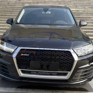 Grille de pare-chocs avant ABS pour Q7 2016-2018 Facelift <span class=keywords><strong>RSQ7</strong></span> Noir Nid d'abeille - Product Image 5