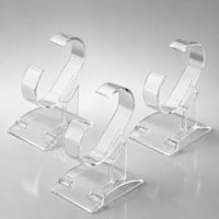 Présentoir de montres professionnel en acrylique de qualité supérieure avec base épaissie pour collection de luxe et vitrine de vente au détail – Vente en gros