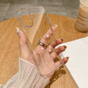 <span class=keywords><strong>Coque</strong></span> rigide <span class=keywords><strong>transparente</strong></span> ultra-fine antichoc en PC cristallin pour <span class=keywords><strong>iPhone</strong></span> 17 16 15 14 <span class=keywords><strong>13</strong></span> 12 Pro Max Plus - Product Image 6