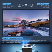P6 Video Projektör 4k Android Projektör 4k Projektör 4k Android Akıllı Wifi Akıllı Projektör 4k Android