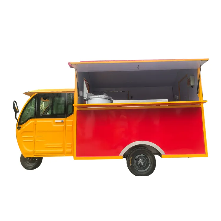 Airstream, лидер продаж, прицеп для гамбургеров, электрические мобильные грузовики для еды, оранжевый в Индии, мобильный прицеп для еды