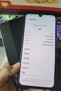 Per <span class=keywords><strong>Samsung</strong></span> per <span class=keywords><strong>Galaxy</strong></span> A90 5G Smartphone da 6.8 pollici 12GB colori normali funzioni CDMA/LTE cellulare completo Set operativo inglese - Product Image 5