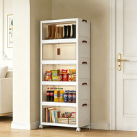 Armoires de rangement de bureau avec plusieurs compartiments, pour boîtes de rangement de dossiers, unités de rangement indépendantes pliables