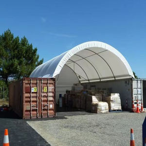 Abri de stockage industriel en tissu PVC pour conteneurs maritimes, garage, abri pour équipement, tente de protection - Product Image 6