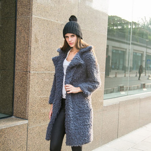 <span class=keywords><strong>Manteau</strong></span> long d'hiver pour <span class=keywords><strong>femme</strong></span> personnalisé, couleur unie, polyester/coton tissé, streetwear décontracté, écologique, respirant, très chaud - Product Image 4