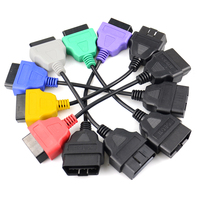 Conector de Escáner OBD 2 para Auto, Cable Adaptador de Diagnóstico MultiECUScan para Escaneo de Múltiples ECU, para Escaneo de ECU Fiat, 6 Colores