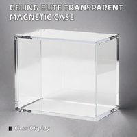 Vitrine en acrylique Geling pour boîte d'entraînement Elite, transparente, écologique, design détachable, carrée, moderne, petite, la plus vendue