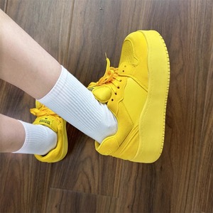 Chaussures à plateforme haute à semelle épaisse pour l'automne, nouveau style 2026 - polyvalentes, sportives, tendance, chaussures de marche décontractées - Product Image 5