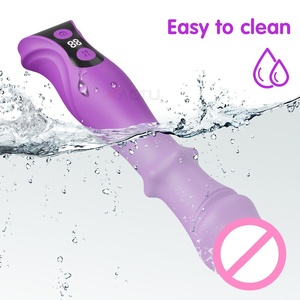 <span class=keywords><strong>2026</strong></span> Neuer Stil Automatischer Schwingender Vibrations-Massagestab für Frauen G-Punkt-Stimulation 3-in-1 9-Frequenz Oszillierend USB - Product Image 2