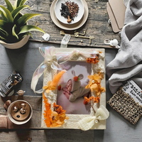 Buku Catatan Meja Bingkai Foto Kertas DIY Lucu Ukuran 6X8 Inci dengan Warna dan Ukuran yang Dapat Disesuaikan