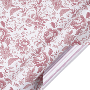 Papier d'emballage double face enduit de PE, imperméable, recyclable, compatible avec l'impression numérique, écologique, pour cadeaux et artisanat, à carreaux - Product Image 4