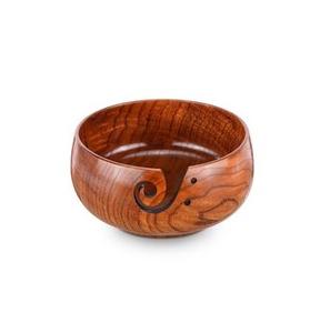 Cuenco de bambú de la mejor calidad para almacenamiento de hilo ecológico, cuenco de tejer de madera multifuncional, costura coleccionable de moda - Product Image 2