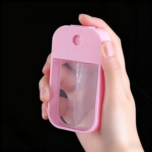 Hot Selling Card Pink Green Blue Purple Perfume Spray <b>Bottle</b> 45ml 50ml Screen Print Logo Small Spray <b>Mist</b> <b>Bottle</b> - Product Image 6
