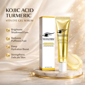 Crema Gel Esencia para Ojos con Ácido de Frutas, Cúrcuma y Vitamina C, 30ml, Envase Neutral, Importada - Product Image 3