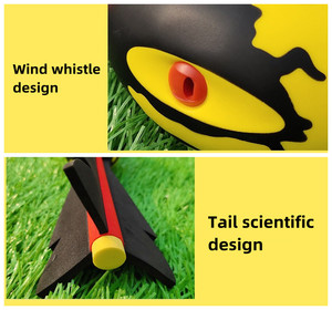 Kinder Sport Baan En Veld Zachte Uitrusting Gooien Praktijk Visvormige <span class=keywords><strong>Vortex</strong></span> Speer Met Fluit Eva Materiaal Speer - Product Image 4