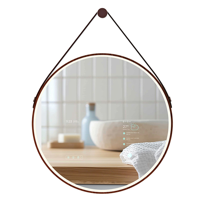Custom Full-Length Smart Bathroom Mirror with LED Light Wall Mounted Home Decorative Mirror