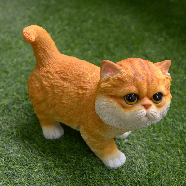 Wholesale Tabby Cats Customizable Home Decor Statues