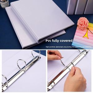 Three-sided Pocket Add a Cover Binder <b>A4</b> Punched Insert Pages Quick-release Clip Two-hole Three-hole Four-hole Level Arch <b>File</b> - Product Image 5