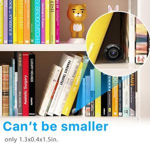 Mini caméra WiFi 1080P HD avec vision nocturne, détecteur de mouvement et de son inclus, pour la maison ou le bureau, angle large de 120 degrés, micro babyphone - Product Image 4