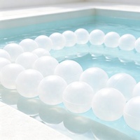 Boule flottante creuse en plastique anti-âge pour piscines et réservoirs d'eau de rejet minier