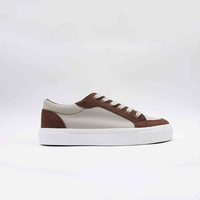 Chaussures de marche/course décontractées pour hommes, lacets, tige en PU, semelle intermédiaire en EVA, semelle extérieure en caoutchouc, antidérapantes, respirantes, doublure en mesh, légères
