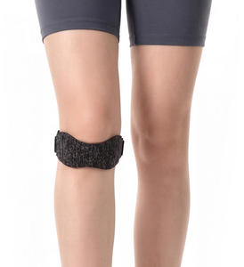 Sangle de genou réfléchissante en nylon, légère et respirante, pour la course et les activités de plein air – Ajustable et antidérapante - Product Image 1