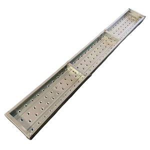 Châu Âu Chiều Rộng 225Mm Thép Mạ Kẽm Sàn Kim Loại Hội Đồng Quản Trị Với Hooks Cho <span class=keywords><strong>Mason</strong></span> Giàn Giáo Khung Thang & Giàn Giáo Các Bộ Phận - Product Image 1