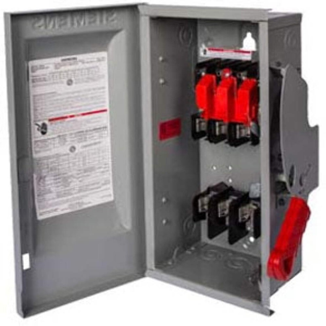 Brand New in Stock HF321S - 30A 240V 3-Pole Fusible Safety Switch 4/4X Stainless Steel for for Plc by DHL
