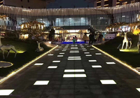 Dalles de sol interactives à LED pour écran d'affichage de panneaux RGB en plein air 2022