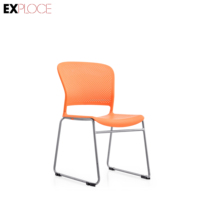 6802D Chaise de conférence empilable vintage pour hôtel, vente en gros