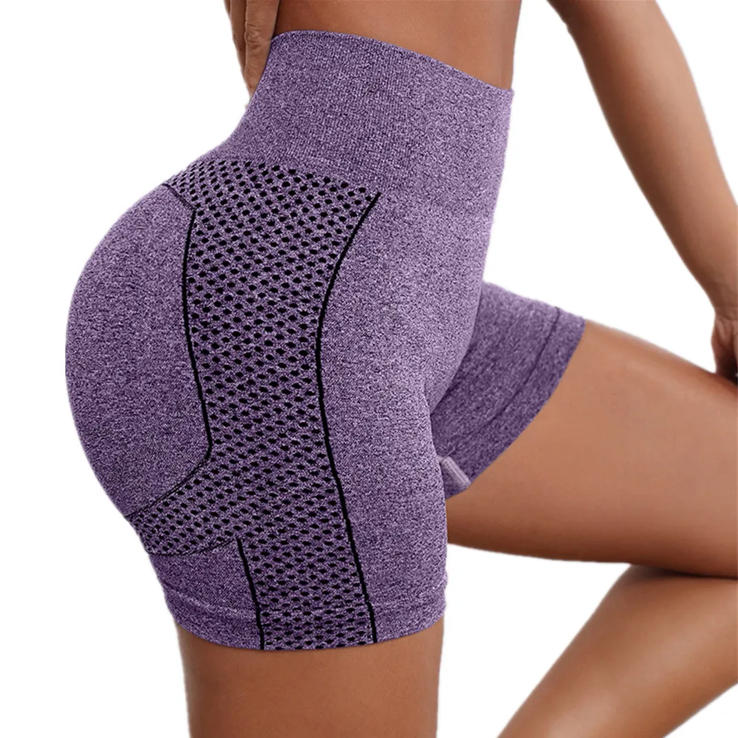 Factory Price Hot Selling Gym Lady Gym Fitness Woman Seamless Legging Short Pants Sexy Yoga Active Wear Women's Shorts