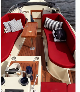 เบาะรองนั่งเรือยอชท์สุดหรู ผ้าโพลีเอสเตอร์ 100% กันน้ำ ระบายอากาศ แบบเย็บลาย  พร้อมปลอกถอดซักได้ สำหรับเบาะรถยนต์ - Product Image 5