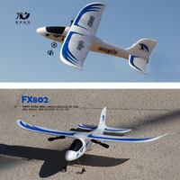 Avion télécommandé Longxi RC, jouets télécommandés, jet FX802, jouets éducatifs STEM, modèle d'avion planeur, kits d'avion en mousse, hélicoptère pour adultes