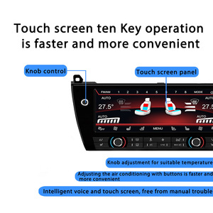 Nouvel écran de climatisation pour tableau de bord de la série W 5 (2011-2027) avec commande vocale intelligente, compatibilité CarPlay et connexion USB Lixian - Product Image 5