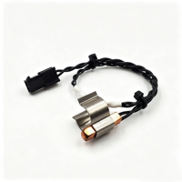 Thermistance NTC 5k 10k 100K, capteur de température à clip pour tuyau de 9 mm, sonde de type clip en laiton, thermistance numérique DS18B20 NTC 10K pour tuyau