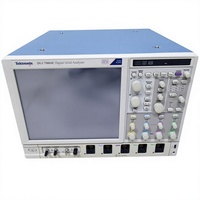 Oscilloskop Tektronix DSA70804C Digital Serial Analyzer 8GHz 4 Kanal 25GSa/s Bekas untuk Pengujian Jitter Diagram Mata