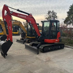 Kubota เครื่องขุดดินใช้ U55-4 5.5Ton ญี่ปุ่น Kubota รถขุดตีนตะขาบไฮดรอลิกมือสองเครื่องขุดดิน Kubota U55 Kx163 Kx155 - Product Image 3