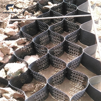 Geocelda de HDPE de Alta Calidad, Estabilizador de Grava, Rejilla de Pavimentación Tipo Panal, Refuerzo para Caminos, Estacionamientos y Muros de Contención Exteriores