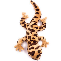 C059 ODM Peluche Gécko Léopard Lézard Tacheté, Vente en Gros, Motifs Personnalisés, Écologique, Jouet Mignon en Peluche Gécko