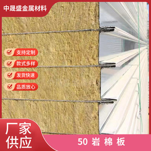 Panel Sándwich de Lana de Roca, Casa Prefabricada, Material de Construcción Industrial Resistente al Fuego para Proyectos de Construcción - Product Image 4
