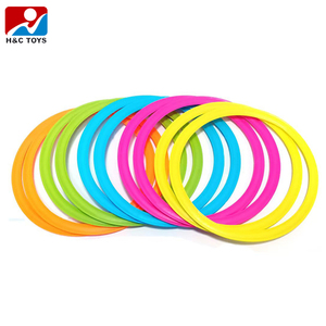 Giochi di Salto e Anelli con Anelli Colorati e Tessuto per Fissare gli Anelli, Giocattoli Educativi Sportivi per Bambini - Product Image 3