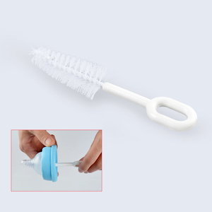 6pcs/set Baby <strong>Bottle</strong> <strong>Brush</strong> Nipple 360-degree Rotating Head Cleaning Sponge Cup <strong>Brush</strong> Kit Baby Milk <strong>Bottle</strong> <strong>Brush</strong> - Product Image 5