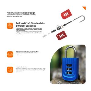 Автоматический замок с открытием одним касанием, низкий процент отказов, для багажа, рюкзаков, чемоданов, кодовый замок для шкафчиков, умный замок - Product Image 5