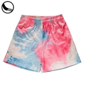 Shorts de sport décontractés à séchage rapide et respirants, 92% polyester, 8% élasthanne, impression numérique, shorts de course pour hommes - Product Image 1
