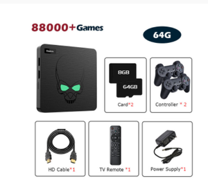 256GB Super Console x King có 117000 trò chơi video Retro 63 trình giả lập emuelec 4.5 Android 9.0 coreelec Ba hệ thống trong một - Product Image 4