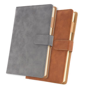 Agenda Diaria de Oficina de 365 Días, Organizador, Diario, Cuaderno de Cuero Negro, Diseño de Páginas Interiores Personalizado - Product Image 3