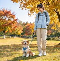 Harnais tactique réfléchissant G-Wholesale pour chien, anti-traction, anti-éclatement, respirant, confortable et lavable