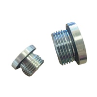 Raccord hydraulique mâle hexagonal creux 4BN à joint collé BSP